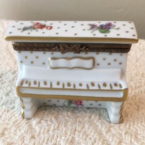 Limoges porcelain piano